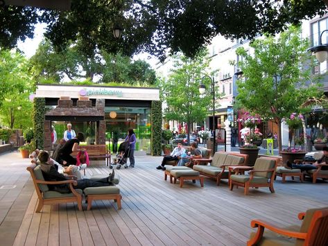 3 | Santana Row Luxury Homes Santana Row, New Americana, Outdoor Shopping, Public Square, Event Hall, Public Realm, San Jose California, People Watching, Shopping Places