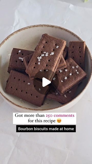 Sugandha | Pune Baking Instructor | Cake Artist on Instagram: "Save this Whole Wheat Bourbon Biscuits - Make these Now!!🔥

These Biscuits are Refined Flour free, Refined Sugar free and doesn’t have any Baking Soda or Powder. 

Check out ingredients in comments 👇
⁣
⁣✅Method: 
✨Mix dry ingredients together. Keep it aside⁣.

✨Cream room temperature butter and powdered sugar together till light and fluffy. See video for consistency.

✨Add dry mix to this and combine together to form a dough⁣. Don’t overknead it.

✨If the dough feels dry/crumbly, add a tbsp or two of milk. Cover it and keep it in fridge for half an hour.

✨Now roll it into a square and cut in the shape of biscuits. Spread it on a parchment paper. With the help of toothpick, make holes in it. ⁣Sprinkle some granulated Sugar on Homemade Bourbon, Room Temperature Butter, Bourbon Biscuits, Cream Room, Powder Milk, Sugar Sprinkles, Melted Chocolate, Chocolate Buttercream, Biscuit Recipe