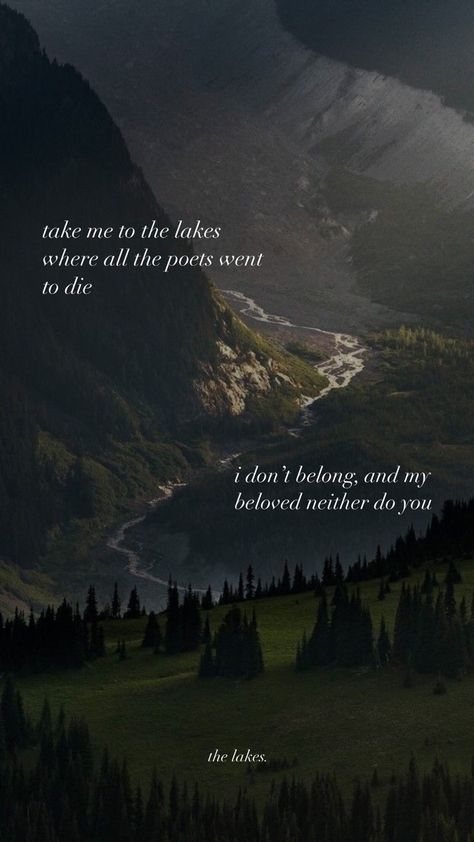 Take Me To The Lakes, Die Quotes, Motivational Quotes Wallpaper, Go Wallpaper, Swift Lyrics, Quote Backgrounds, Taylor Swift Lyrics, Quote Aesthetic, Poets