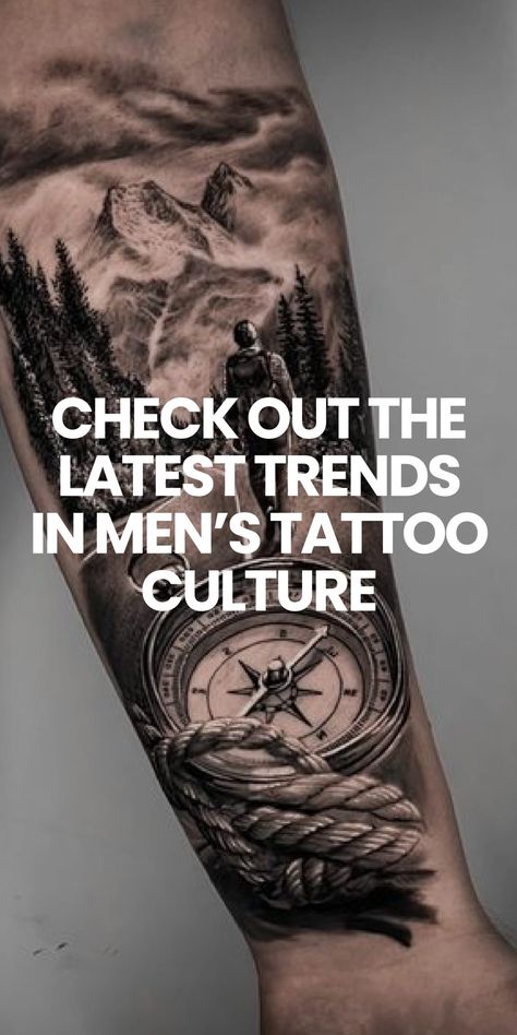 Check Out the Latest Trends in Men’s Tattoo Culture Weather The Storm Tattoo Men, Mens Celtic Tattoos, Men’s Family Arm Sleeve Tattoo, Wrap Around Forearm Tattoos Men, Protector Tattoo For Men, Animal Sleeve Tattoo Men, Skull Arm Tattoo Men, Savage Tattoo For Men, New Tattoos Men