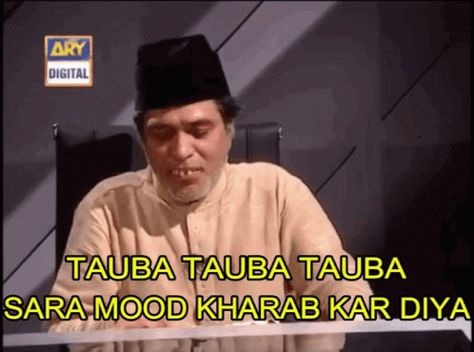 Loose Talk Sara Mood Kharab Kar Diya GIF - LooseTalk SaraMoodKharabKarDiya AbeySaale - Discover & Share GIFs Tauba Tauba, Funny Vines Youtube, Funny Faces Quotes, Childhood Memories Quotes, Tenor Gif, Funny Dialogues, Bollywood Funny, First Youtube Video Ideas, Funny Attitude Quotes