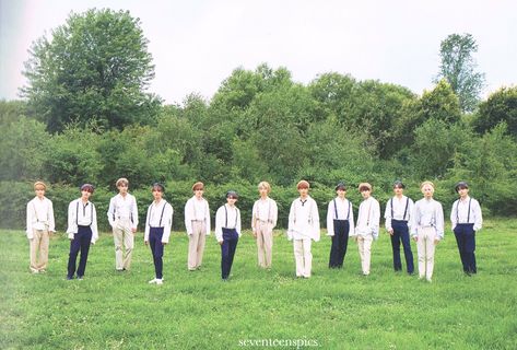 seventeen pics on Twitter: "[SCAN] ☆ An Ode Hope Version ☆… " Seventeen Pics, Mint Green Aesthetic, Carat Seventeen, Green Pictures, Seventeen Debut, Seventeen Album, Seventeen Wallpapers, Group Pictures, Picture Credit