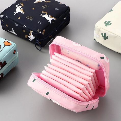 Sanitary Napkin Storage, Pochette Portable, Napkin Storage, Lipstick Organizer, Sewing Supplies Storage, Sewing Storage, Úložný Box, Small Item Storage, Sanitary Napkin