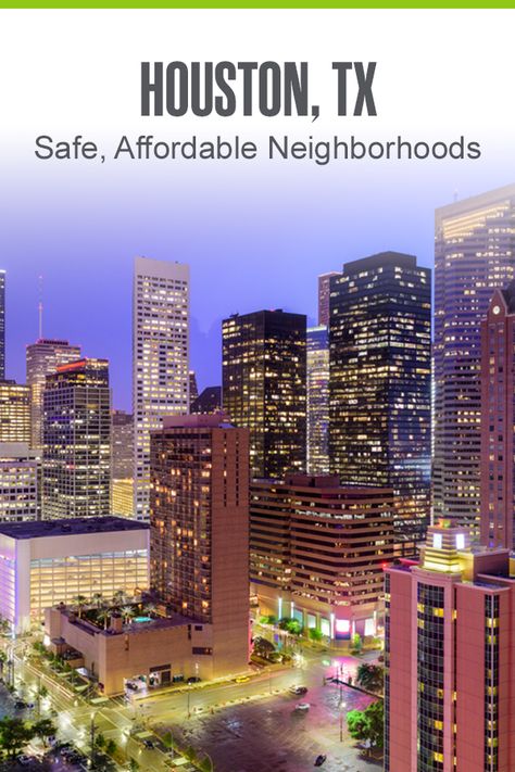 Thinking about moving to Houston? This rapidly-growing Texas metro is home to 25 Fortune 500 companies, world-class barbecue, famous pro sports teams, lots of family-friendly activities, and a strong entry-level housing market. If you’re searching for the best areas to live in Houston, here are five safe, affordable neighborhoods to check out! Move To Texas, Moving To Houston Texas, Houston Texas Homes, Houses In Houston Texas, Living In Houston Texas, Texas Attractions, Houston Neighborhoods, Rooftop Cinema, Extra Space Storage