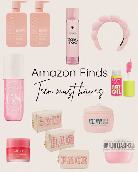 🛍️💫 Stay on trend with these must-have products for every teenage girl! 💄👗 #trendingnow #teenageessentials #fashionfaves #beautymusthaves #youthfulstyle #teentrends #toppicks #glowupessentials #teenstyle #fashionforward #teenagemusthaves #beautyfavourites #youthculture #trendyteens #styleinspo #instyle #teenagedreams #glowingup #youthfulglow #productobsessed #amazonfinds #beautyblogger #teenagelife #onpoint #amazonmusthaves #beautyessentials #stylecrush #teenagevibes 🛍️💄 Things To Buy On Amazon Teenagers, Amazon Must Haves For Teens, Teen Trends, Best Amazon Buys, Amazon Must Haves, Laneige Lip Sleeping Mask, Amazon Buy, Lip Sleeping Mask, Beauty Must Haves