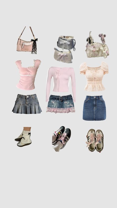 coquette outfit #coquette #coquetteoutfits Coquette Aestethic Outfits, Coquette Soft Style, Casual Coquette Outfit, Coquette Aesthetic Clothes, Coquette Girlies, Coquette Outfit Ideas, Coquette Fits, Cute Feminine Outfits, Bday Brunch