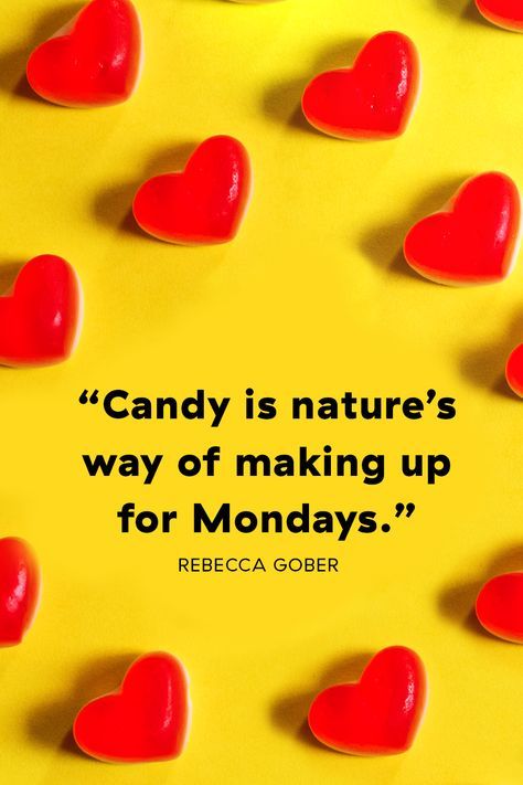 "Candy is nature's way of making up for Mondays." #quotes #funny #food #candy #humor #instagram #qotd #delish Eyes Quotes Soul, Dessert Quotes, Foodie Quotes, Cookie Quotes, Diy Chalkboard Sign, Food Quotes Funny, Food Quote, Candy Quotes, Food Candy