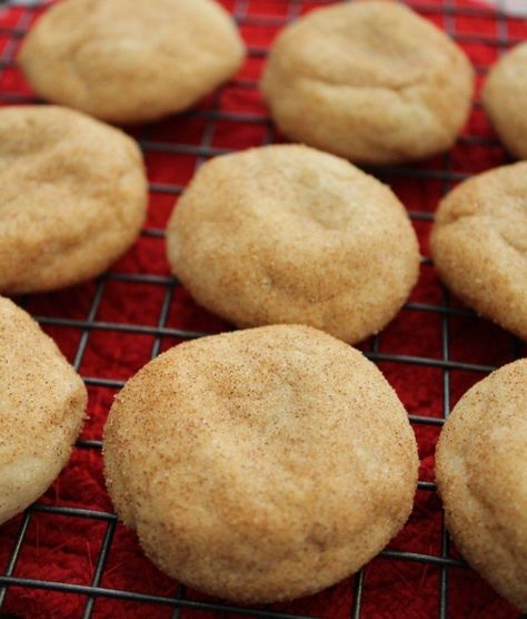 Cookie Recipe No Butter, Easy Snickerdoodle Cookies, Cookie Recipes Without Butter, Cookies Without Butter, Snickerdoodle Cookies Easy, Cinnamon Sugar Cookies, Resepi Biskut, Snickerdoodle Cookie, Snickerdoodle Recipe