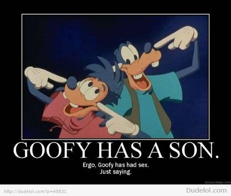 Childhood ruined 90s Kids Movies, Mickey Mouse E Amigos, Humor Disney, Childhood Ruined, A Goofy Movie, Mickey Mouse Y Amigos, Goof Troop, Goofy Disney, Funny Disney Memes