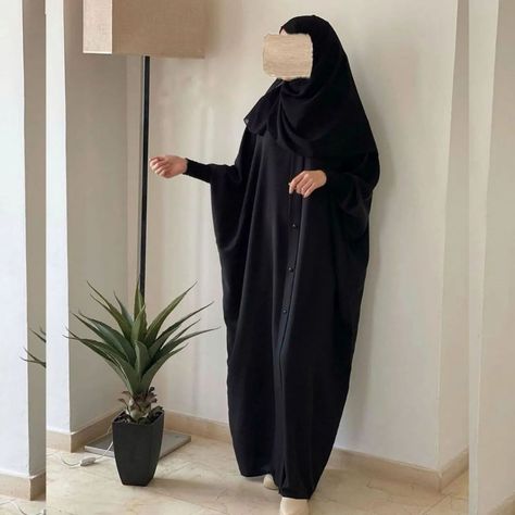 ₹ 749/- Only ❤️✨ In Frame - Baggy puff Sleeves Button Kaftan Abaya ( New Launch ) It's Best & Comfortable for Daily wear Abaya Made up of High Quality Imported Nida Fabric Along with full Size Chiffon Dupatta Beautifull Chunn Lastic Sleeve Using beautiful Wooden Button in Front of Abaya ⚠️It's Not Front Open Abaya⚠️ How to Choose your Size Ex Your height 5.4 Than your Choose 54 Available Sizes - 50 , 52 , 54 , 56 , 58 Place Your Order my Website Link in bio https://brokebrand.in/ Otherw... Muslimah Abaya, Front Open Abaya, Side Show, Kaftan Abaya, Open Abaya, Chiffon Dupatta, New Launch, Front Open, Daily Wear