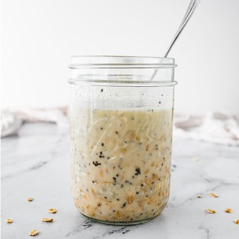 Easy Overnight Oats - Eating Bird Food The Best Overnight Oats, Best Overnight Oats, Eating Bird Food, Easy Overnight Oats, Food Easy, Bird Food, Overnight Oats, Breakfast Brunch, Oats