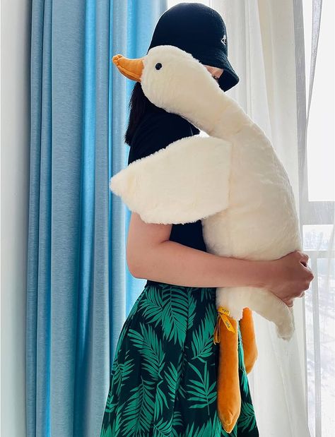 Goose Stuffed Animal, Cute Duck Plush, Goose Plush, Duck Stuffed Animal, Comfort Hug, Newborn Needs, Hug Pillow, Big Plush, Cute Duck