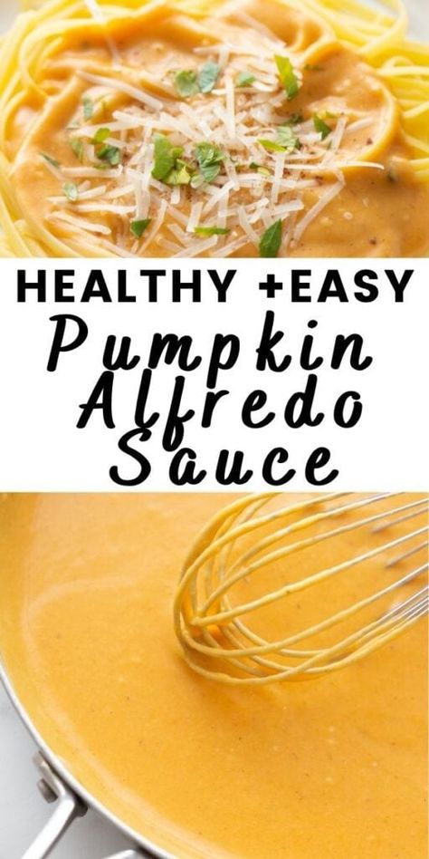 Healthy Pumpkin Pasta Sauce, Low Calorie Pasta Sauce Recipes, Low Calorie Pasta Sauce, Creative Vegetables, Pumpkin Alfredo Pasta, Pumpkin Alfredo Sauce, Healthy Alfredo Sauce, Pumpkin Alfredo, Low Calorie Pasta