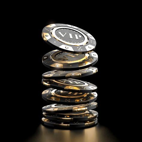 Golden vip casino chip 3d | Premium Photo #Freepik #photo #business #gold #money #luxury Casino Chips Aesthetic, Poker Chips Aesthetic, Casino Money, Casino Machines, 007 Casino Royale, Money Luxury, Gold Money, Casino Outfit, Craps