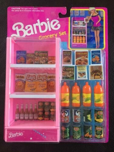 We Love The 1990s added a new photo. - We Love The 1990s Tiny Fridge, Barbie Playsets, Accessoires Barbie, Childhood Memories 90s, Barbie Food, Barbie Sets, Orange Soda, Barbie Doll House, Im A Barbie Girl