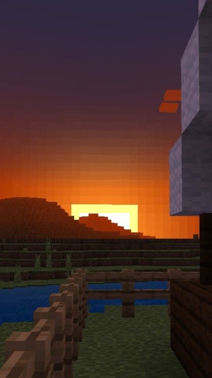 Minecraft Sunset Wallpaper, Minecraft Sunset Aesthetic, Minecraft Sunset, Minecraft Nostalgia, Minecraft Landscape, Sunset Painting Acrylic, Minecraft Pictures, Minecraft Cottage, Nostalgic Pictures