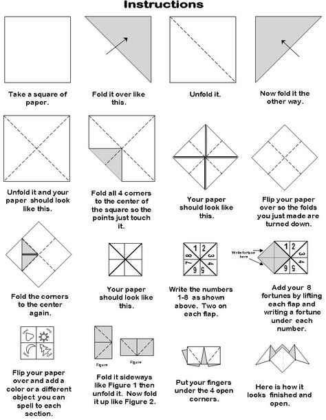 Fortune Paper Craft, How To Make A Fourtion Teller Paper, How To Make A Fortune Teller Paper, How To Make A Fortuneteller Out Of Paper, How To Make A Chatterbox Paper, How To Make Fortune Teller Paper, How To Make A Cootie Catcher, Cootie Catcher Ideas, Chatterbox Ideas