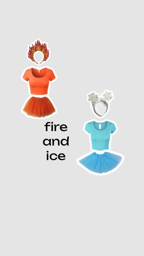 fire and ice halloween costume ideas!💗 Ice Halloween Costume, Fire And Ice Costume, Ice Costume, Ice Dresses, Halloween Costume Ideas, Fire And Ice, Hallows Eve, Create Collage, Creative Play