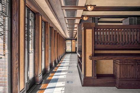 Robie House Frank Lloyd Wright, Frank Lloyd Wright Interior, Why Architecture, Robie House, Trip To Chicago, American Landmarks, Prairie House, Visit Chicago, Chicago Architecture