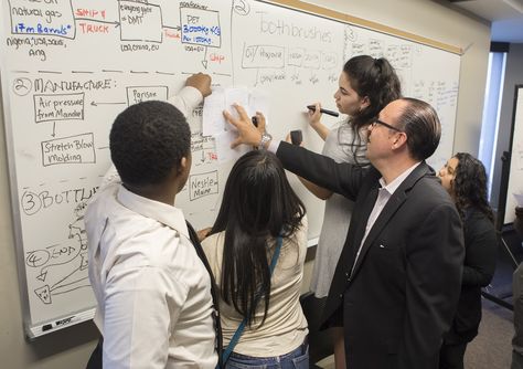 High School Students Learn about Supply Chain Management at RBS | Rutgers University - Newark Supply Chain Aesthetic, Chain Aesthetic, Rutgers University, Supply Chain Management, School Students, High School Students, Supply Chain, Student Learning, High School