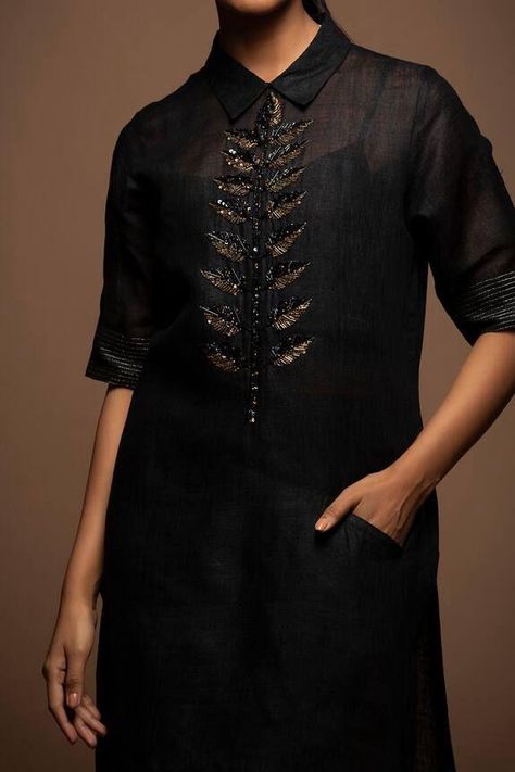 Neck Patterns For Kurtis, Silk Kurtas, Designer Dresses Elegant, Silk Kurti Designs, Cotton Jackets Women, Embroidery On Kurtis, Kurti Embroidery Design, Fashion Vocabulary, Designer Party Wear Dresses