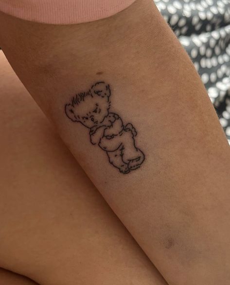 Stomper Harry Styles Tattoo, Harry Styles Bear Tattoo, Minimal Harry Styles Tattoo, Harry Styles Leg Tattoo, Harry Tattoo Styles Inspired, Harry Styles Bunny Tattoo, Duplicity Tattoo, Harry Styles Stamp Tattoo, Harry Inspired Tattoos