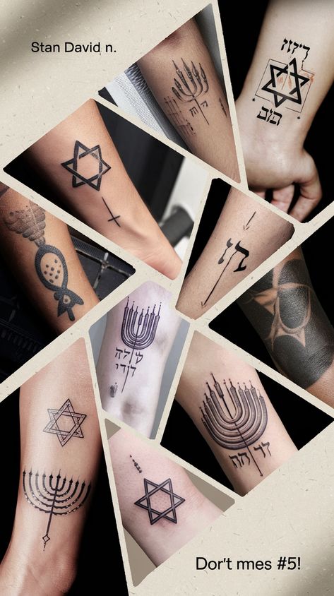 19 Unique Jewish Cultural Tattoo Ideas That Celebrate Your Heritage (Don't Miss #5!) Jewish Tattoo, Jewish Wedding Rings, Judah And The Lion, Meaningful Tattoo Ideas, Anime Tattoo Ideas, Hebrew Blessing, Symbols Of Faith, Wedding Ring Tattoo, Jewish Heritage