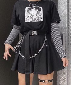 Mode Harajuku, E Girl Style, Egirl Fashion, E Girl Outfits, Egirl Outfits, Alt Outfits, Aesthetic Grunge Outfit, Swaggy Outfits, Alternative Outfits