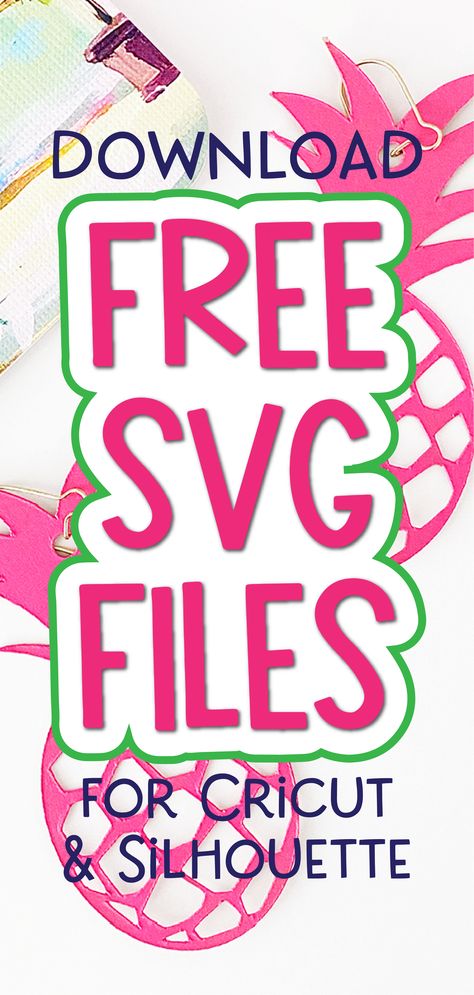 Find the BEST Places for Downloading FREE SVG Cut Files for Cricut & Silhouette - Personal & Commerical Use - ULTIMATE GUIDE by Pineapple Paper Co. #freesvgfiles #svgfiles #cricut #silhouettecameo #svg #freecutfiles Pineapple Svg Free Files For Cricut, Free Svg Files For Cricut Funny, Cricut Projects Vinyl Free Printables, Svg Free Files For Cricut, Free Svg Downloads, Svg Images For Cricut, Free Cricut Images, Designs For Cricut, Cricut Svg Files Free