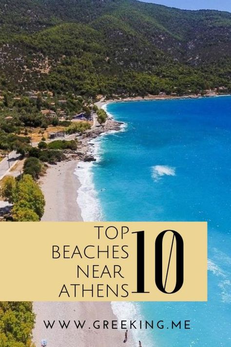 Top 10 beaches near Athens - Greeking.me Athens Greece Beaches, Athens Beach, Greece Culture, Athens Travel, Greece Beach, Greece Photography, Greek Isles, Venice Italy Travel, Greece Holiday