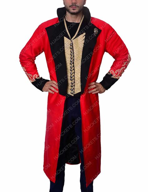 Red Halloween Costume, Pt Barnum, Red Halloween, Red Costume, The Greatest Showman, Family Halloween Costumes, Red Coat, Costume Shop, Hugh Jackman