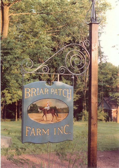 Homestead Sign, Doylestown Pennsylvania, Farm Gates, Country Homestead, Gothic Homes, Blacksmithing Projects, Sign Bracket, Property Signs, Ranch Sign