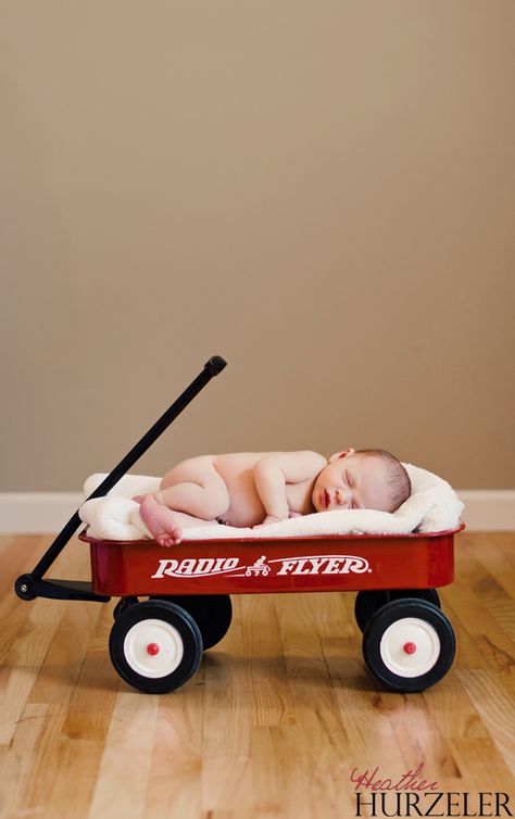 Radio Flyer Wagon, Newborn Necessities, Baby Photo Editing, Newborn Family Photos, Newborn Baby Photoshoot, Radio Flyer, Red Wagon, Photo Editing Photoshop