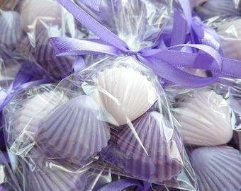 Purple Beach Wedding, Shades Of Purple Color, Beach Wedding Purple, Purple Colour Shades, Blue Beach Wedding, Purple Beach, Lavender Fragrance, Soap Gift Set, Mini Soaps