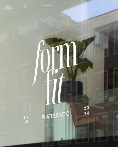 FORM FIT // pilates studio 〰️ 📩 want to work on your branding? slide into my dm or contact me at: hello.juliamaciel@gmail.com #branding #brandidentity #graphicdesign #designstudio #logo #logodesign #branddesign #briefclub Fitness Studio Aesthetic, Pilates Studio Names, Pilates Studio Branding, Pilates Logo Design, Pilates Studio Aesthetic, Pilates Content, Pilates Studio Logo, Pilates Studio Design Interiors, Pilates Branding