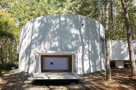 Kazuyo Sejima, Central Park View, Open Architecture, Artist In Residence, Stage Set, Architect House, Forest House, Facade Design, Architecture Project