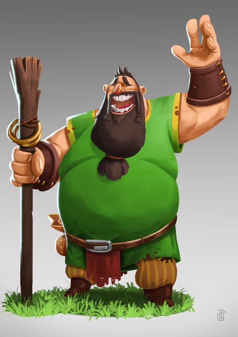 ArtStation - Little John, jules dubost Giant Character Design, John Robins, Giant Character, Game Characters, Game Character Design, Behance Project, Character Design Male, Cartoon Character Design, Robin Hood