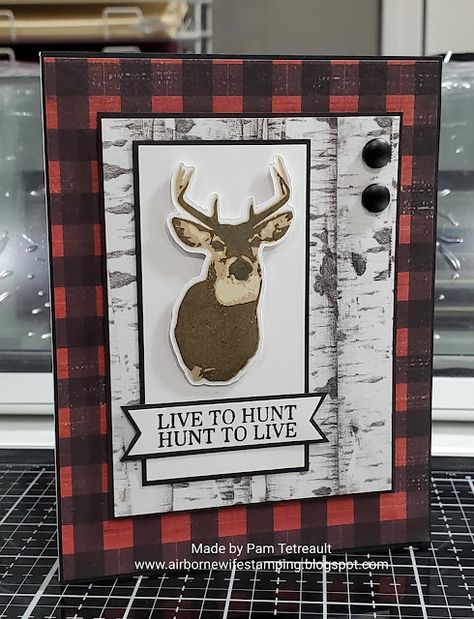 Hunting Scrapbook, Deer Hunting Birthday, Deer Cards, Hunting Birthday, Cards For Guys, Moose Deer, Men Cards, Diy Greeting Cards, Homemade Greeting Cards