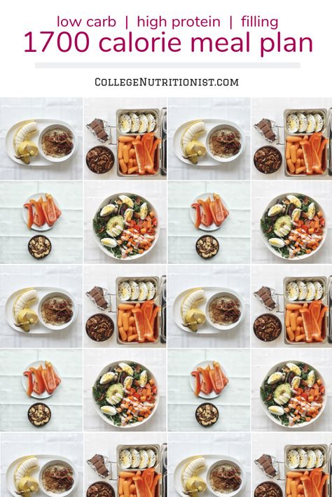 Weekly meal plan with red peppers, pecans, and more delivious ingredients!  #collegenutritionist #weightloss #lowcarb 1740 Calorie Meal Plan, Daite Plan Ideas, 1700 Macro Meal Plan, 1700 Meal Plan, 1750 Calorie Meal Plan For Women, Easy 1700 Calorie Meal Plan, Equalution Meal Plan, 1700 Calorie Macro Meal Plan, Simple 1600 Calorie Meal Plan