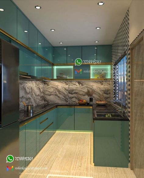 Kitchen Design Ideas 2023, Green Laminate, Design Home Ideas, Kitchen Wardrobe Design, Kitchen Renovation Design, Kitchen Cabinetry Design, Modern Kitchen Design Ideas, Modern Cupboard Design, Kitchen Cupboard Designs