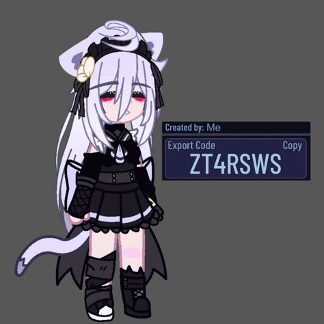 Gacha Club Outfit Ideas Codes, Gacha Club Nose Ideas, Gacha Club Black Outfits, Code Oc Gacha Club, Code Gacha Club, Gacha Club Codes, Code Gacha, Gacha Nox, Black And White Picture Wall