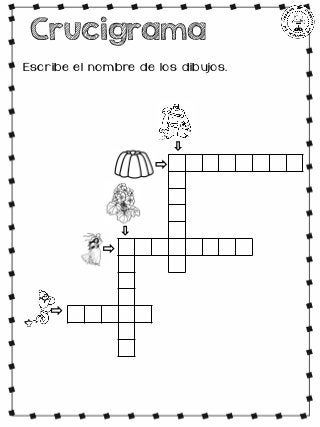 Cuadernillo para-primer-grado Crossword Puzzle