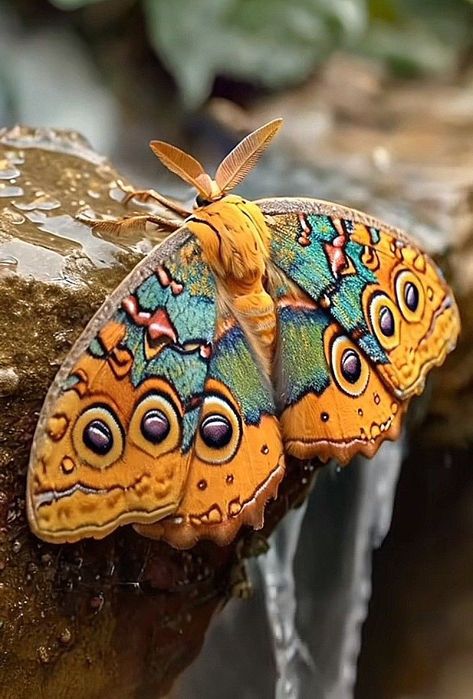 Moth Photo, Pretty Moths, Pretty Insects, Pretty Bugs, Beautiful Moths, Large Moth, Colorful Moths, Cute Moth, Beautiful Butterfly Pictures