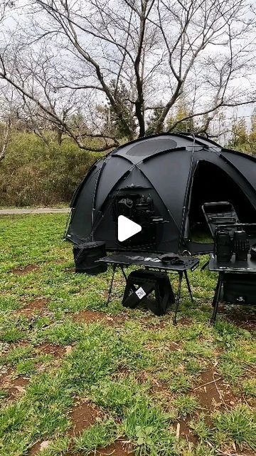 WAKA on Instagram: "◆ Gear Information ◆
.
🏴‍☠️Dome tent : @groundcover_
Acornhouse4.75
.
🏴‍☠️Recliner : @AS2OV 
Reclining low robar chair
.
🏴‍☠️Aluminum table : @futurefox_outdoor
Navajo Takibi Side Table

🏴‍☠️Center table : @snowpeak_official
Shelf Container 25 Black Edition
.
🏴‍☠️The accessories and storage bag are from these brands.
@neighborhood_official
@thouswinds
.
.
Other gear includes original modifications such as a motorcycle carry box and an aluminium cover and top plate etc…🖤
.
.
.
#campinglife
#acampar
#キャンプ
#露營裝備
#camping
#캠핑도구
#outdoor
#лагерь
#kamp
#camp
#Lager
#露營
#캠프
#ค่าย" Dome Tent, Ice Ice Baby, Aluminum Table, Table Centers, Camping Life, Black Edition, Vanilla Ice, Center Table, Storage Bag