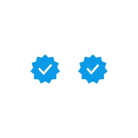 Blue Verified Badge Icon Vector. Tick, Check Mark Next to Social Media Profile Picture Blue Check Mark Verified, Tick Mark Logo, Instagram Blue Tick, Check Mark Logo, Verified Badge, Social Media Profile Picture, Me Cover Instagram Highlight, Instagram Logo Transparent, Call Logo