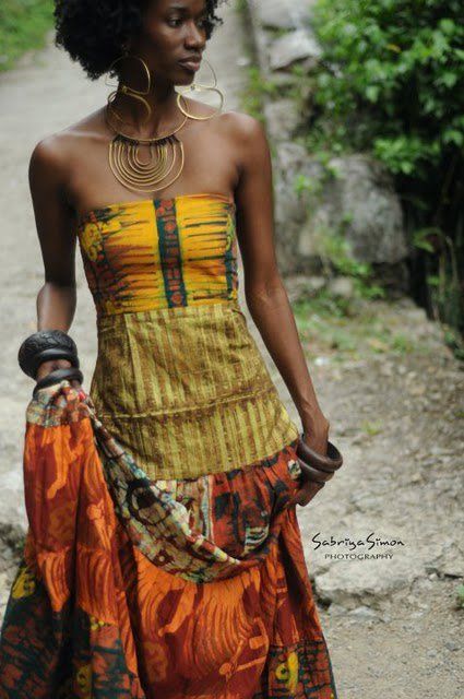 such gorgeous glowing skin and a beautiful summery dress! African Chic, Afrocentric Fashion, Afro Style, Estilo Hippie, Mode Boho, African Inspired Fashion, African Clothing Styles, African Print Fashion, African Wear