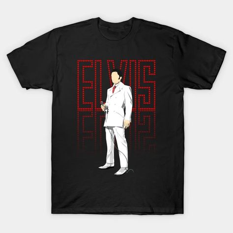 IF I CAN DREAM #1 - Elvis Presley - T-Shirt | TeePublic Elvis Presley Shirt, Elvis Presley T Shirts, If I Can Dream, Tour T Shirts, Elvis Presley, Bucket List, I Can, Unique Items Products, T Shirts