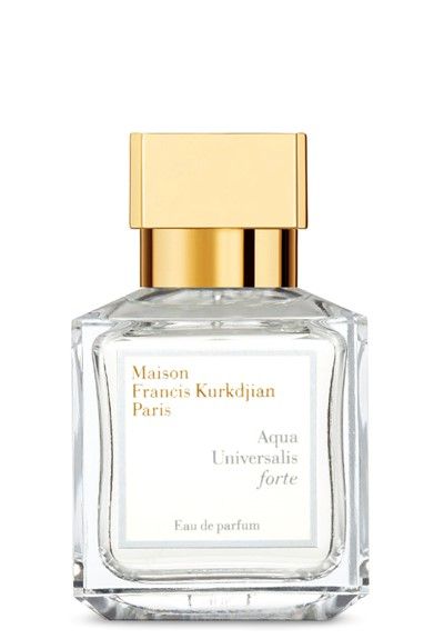 Aqua Universalis Forte  Eau de Parfum by Maison Francis Kurkdjian Aqua Universalis, Skincare Facts, Fresh Perfume, Paris Perfume, French Perfume, Niche Perfume, Perfume Samples, Hair Perfume, Clean Scents