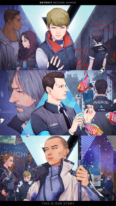 Twitter Detroit Become Human Screenshots, Quantic Dream Games, Detroit Become Human Game, Detroit Art, Detroit: Become Human, Quantic Dream, Detroit Become Human Connor, Detroit Being Human, Becoming Human