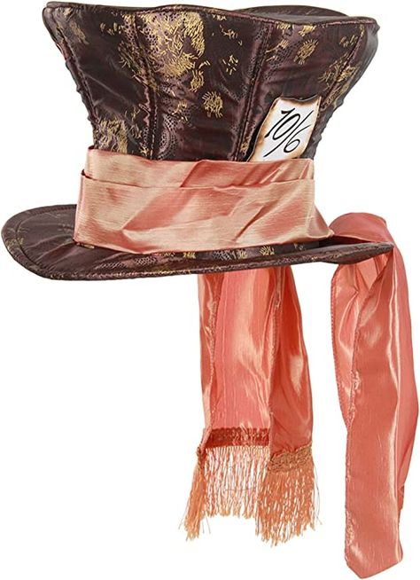 Amazon.com: Kids Deluxe Mad Hatter Hat Standard : Clothing, Shoes & Jewelry Mad Hatter Costume Female, Johnny Depp Mad Hatter, Mad Hatter Halloween Costume, Mad Hatter Cosplay, Hatter Costume, Mad Hatter Costume, Classy Halloween Costumes, Mad Hatter Hat, Alice In Wonderland Costume